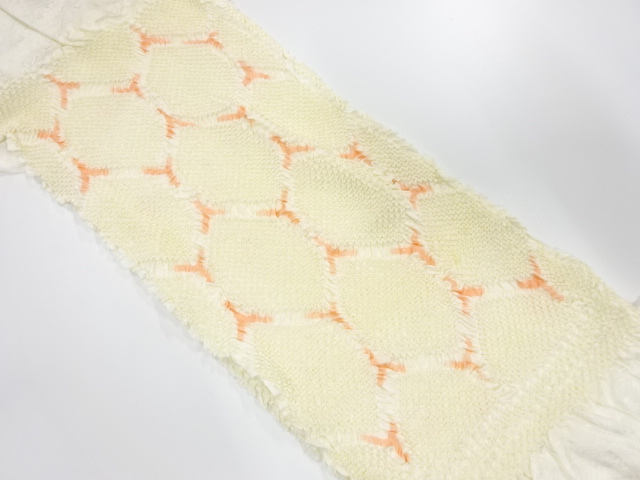 正絹　絞り　帯揚げ